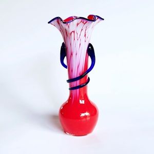 Czech Tango Glass Vase 1930s-40’s
